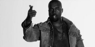 Kanye West in FourFiveSeconds music video