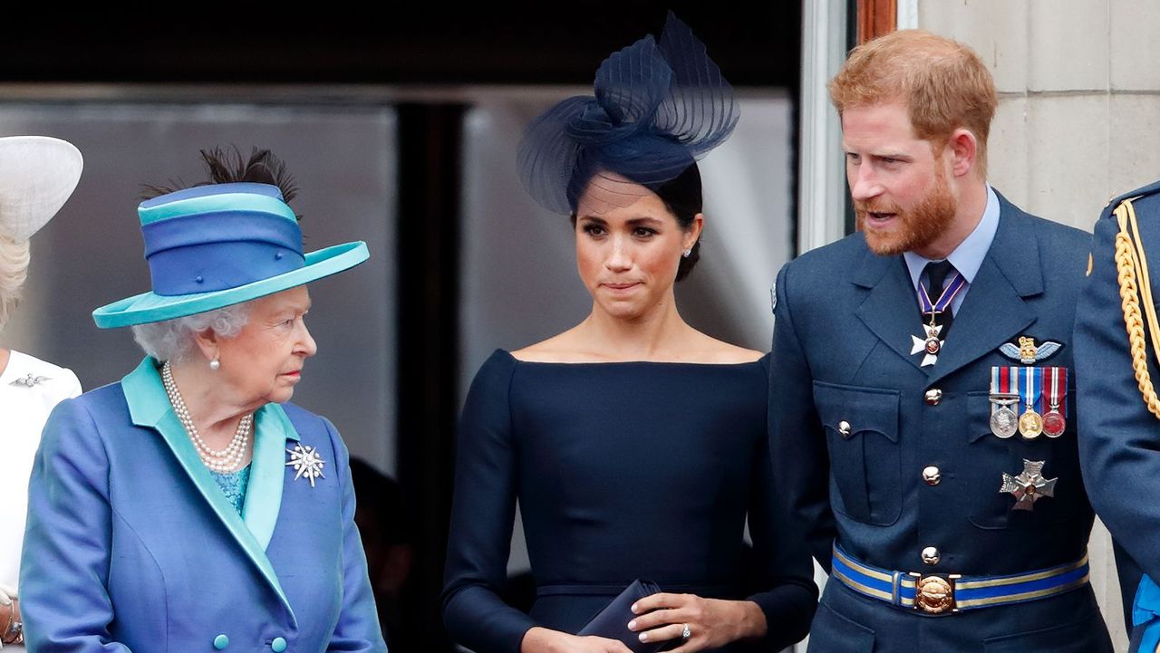 Queen Elizabeth II, Meghan Markle &amp; Prince Harry