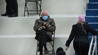 Bernie Sanders at Biden-Harris Inauguration