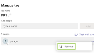 How to create and manage tags in Microsoft Teams