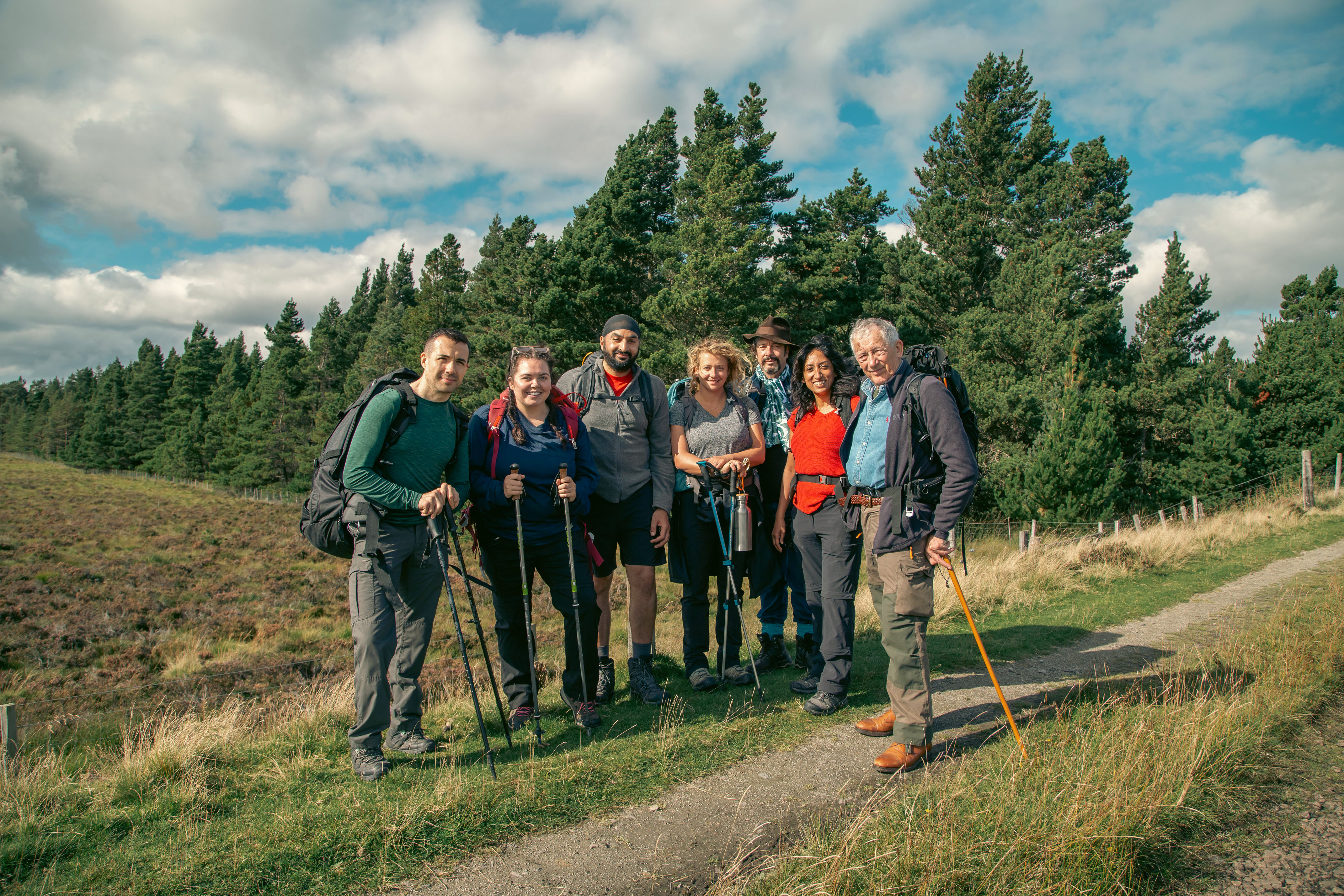 Cast of pilgrimage 2022 Pilgrimage: The Road To The Scottish Isles.