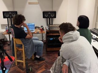 The xx in the studio