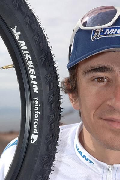Adam Craig has been piloting the Dry2 tread since last season.