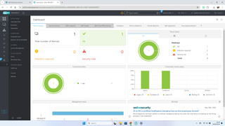 The Eset Protect antivirus dashboard