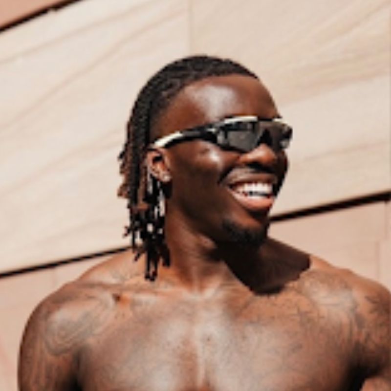 Portrait of personal trainer with sunglasses on