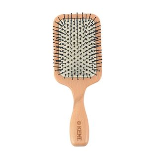Product shot of Kent Brushes LPF2 Pure Flow Large Vented Fine Quill Paddle Brush, Marie Claire Hair Awards winner for hair styling 