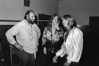 Bad Company: Peter Grant, Mick Ralphs and Simon Kirke in 1976