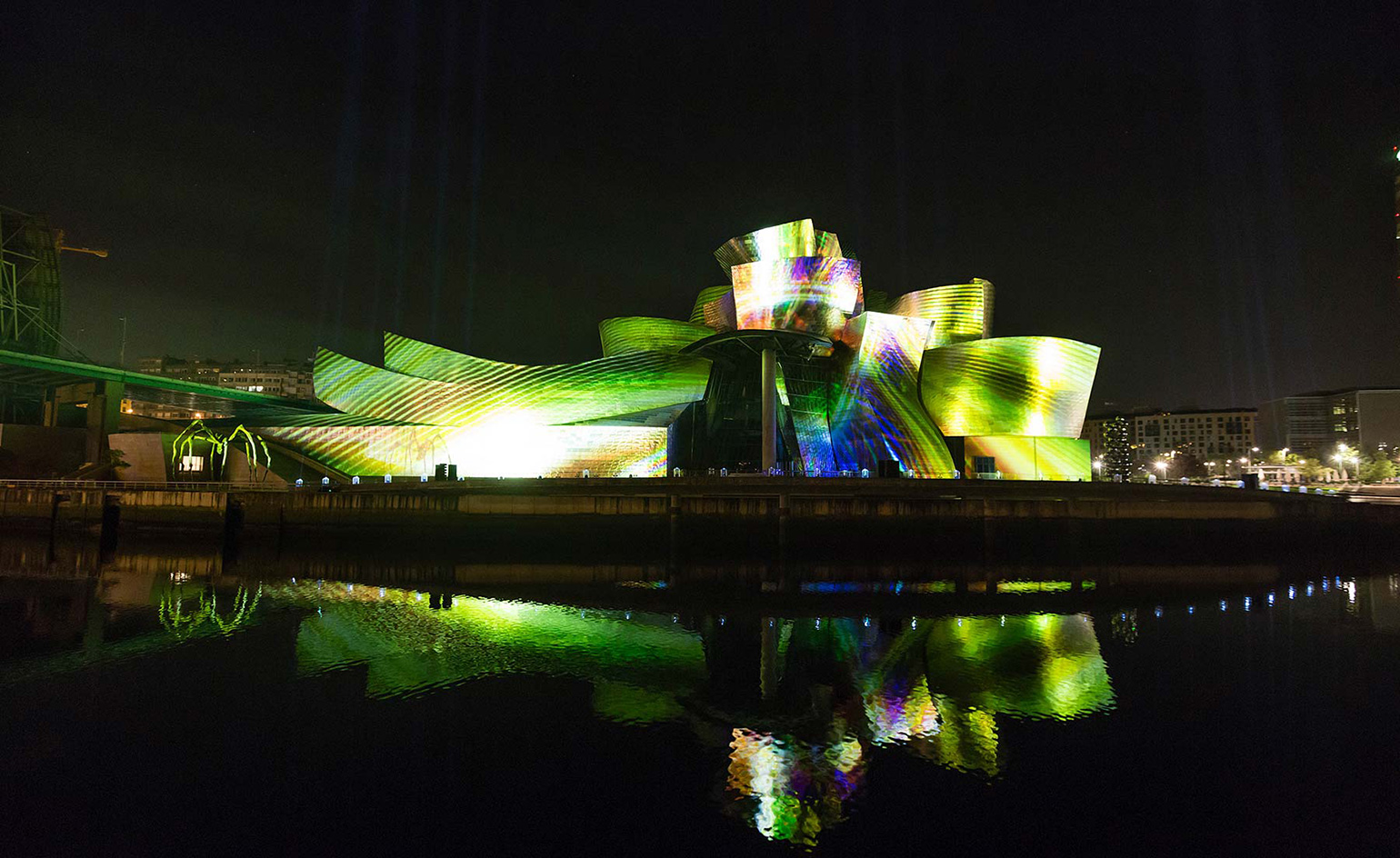 At moments, the museum appears to crumble away into the river