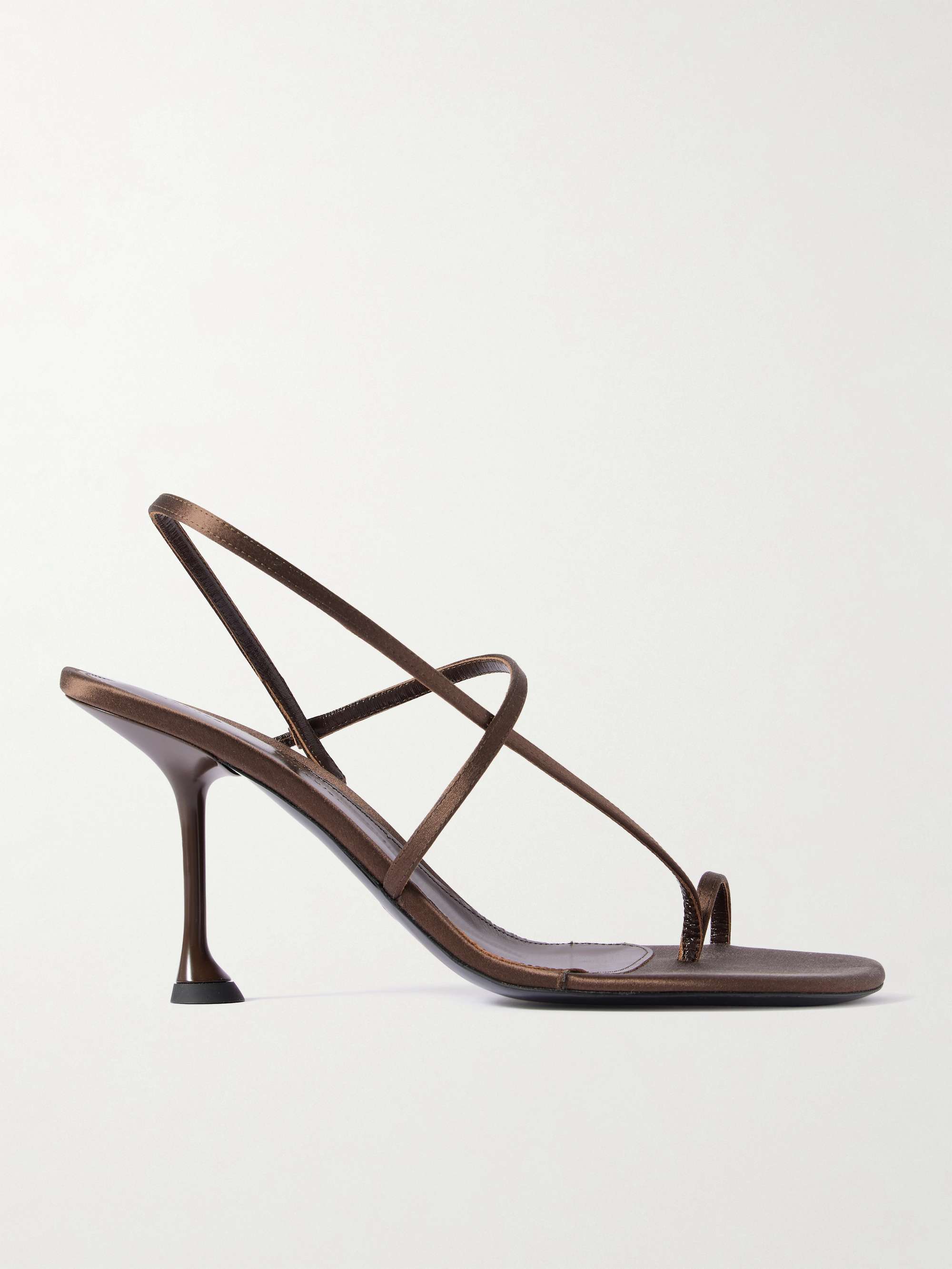 Tee 90 Satin Slingback Sandals