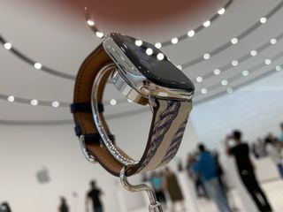 The Apple Watch Series 5 titanium model is 13% lighter than