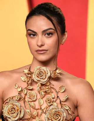 Camila Mendes at the Vanity Fair Oscars After Party