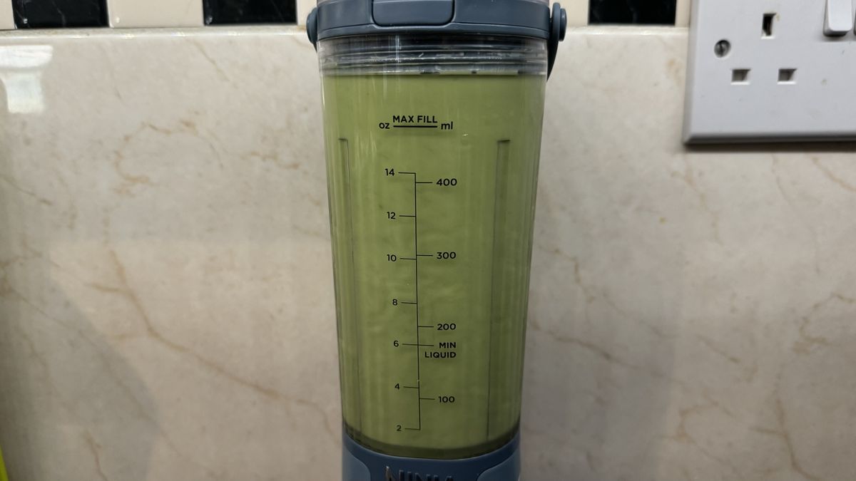 Ninja Blast review a fun portable blender with a sippycup lid TechRadar