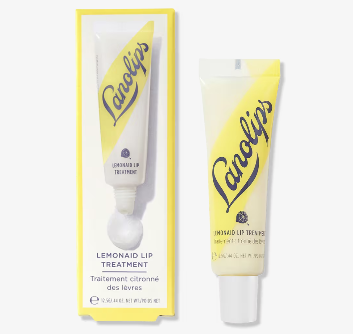 A tube of Lanolips Lemonaid Lip Treatment
