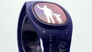 MagicBand+ with Disney World Partners Statue