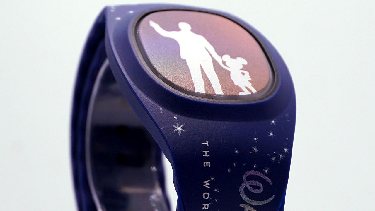 MagicBand+ with Disney World Partners Statue