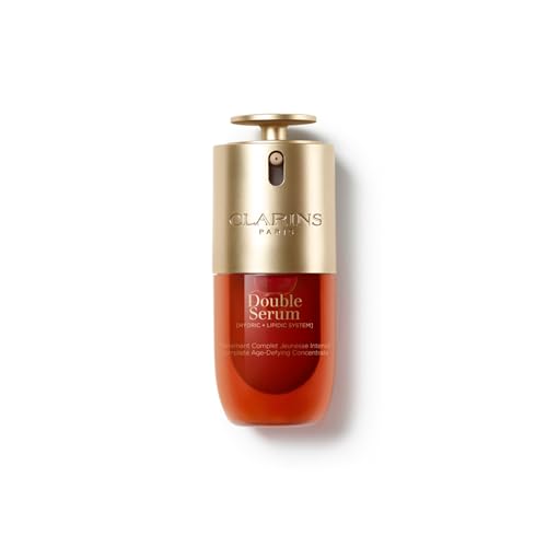 Clarins Double Serum 30ml | Anti Aging Face Serum | Visibly Firms, Smoothes, Boosts Radiance, and Refines Pores | 24h Hydration | All Skin Types