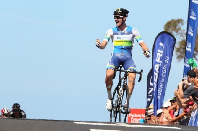 Luke Durbridge (Orica GreenEdge) wins in Portarlington