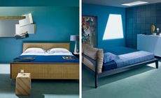 Left: Piano bed Right: Wish bed