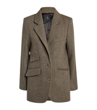 Raquelle herringbone wool-blend tweed blazer, £450 ($560) | NET-A-PORTER