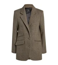 Raquelle herringbone wool-blend tweed blazer, £450 ($560) | NET-A-PORTER