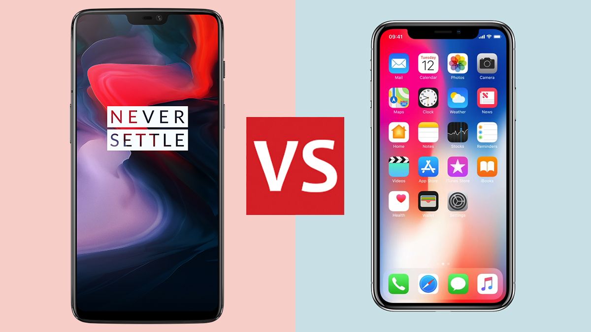 OnePlus 6 vs Apple iPhone X: the Android and iOS flagships battle it out 