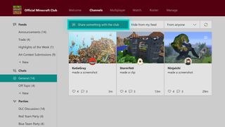 Xbox Clubs scrapped features