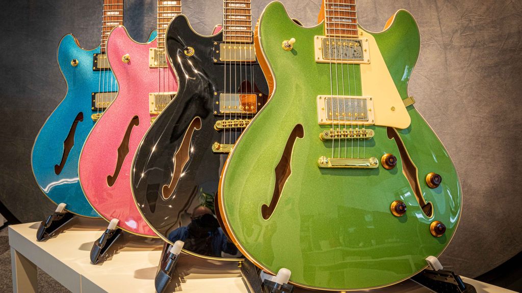 Harley Benton’s HB35Plus semihollow guitar is now available in 4 new