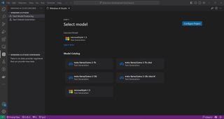 Windows AI Studio in VS Code