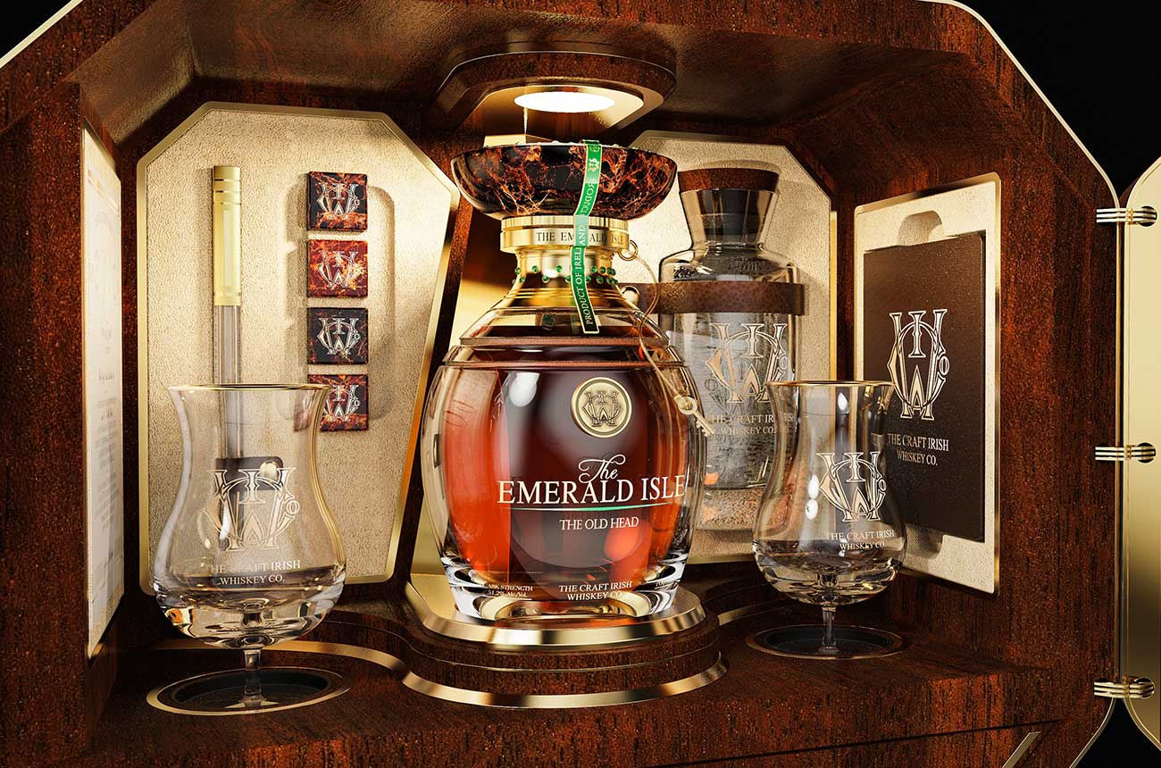 irish whiskey and faberg&amp;eacute; collection