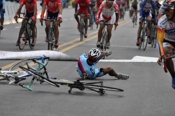 It was a high-speed crash