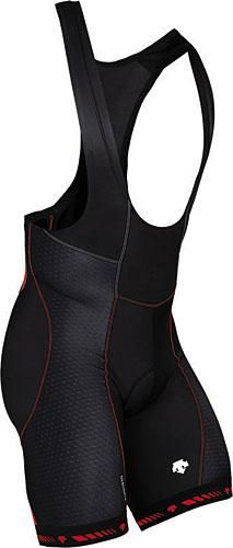 Descente's new Avanti bib short features the company's latest Infinity chamois and Schoeller Coldblack fabric technology, which is claimed to reflect 80 percent of the sun's rays and reduce interior temperatures by up to 5&deg;C.