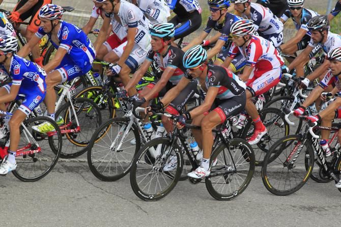 Fabian Cancellara (RadioShack Leopard) during the first day of racing at the Tour of Poland