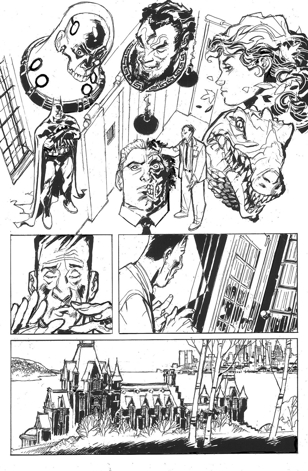 From the Vault: Death in the Family: Robin Lives! #1 interior pencils