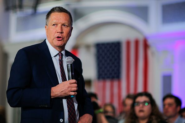 Kasich says he will never sign up for V.P. spot alongside Trump. 