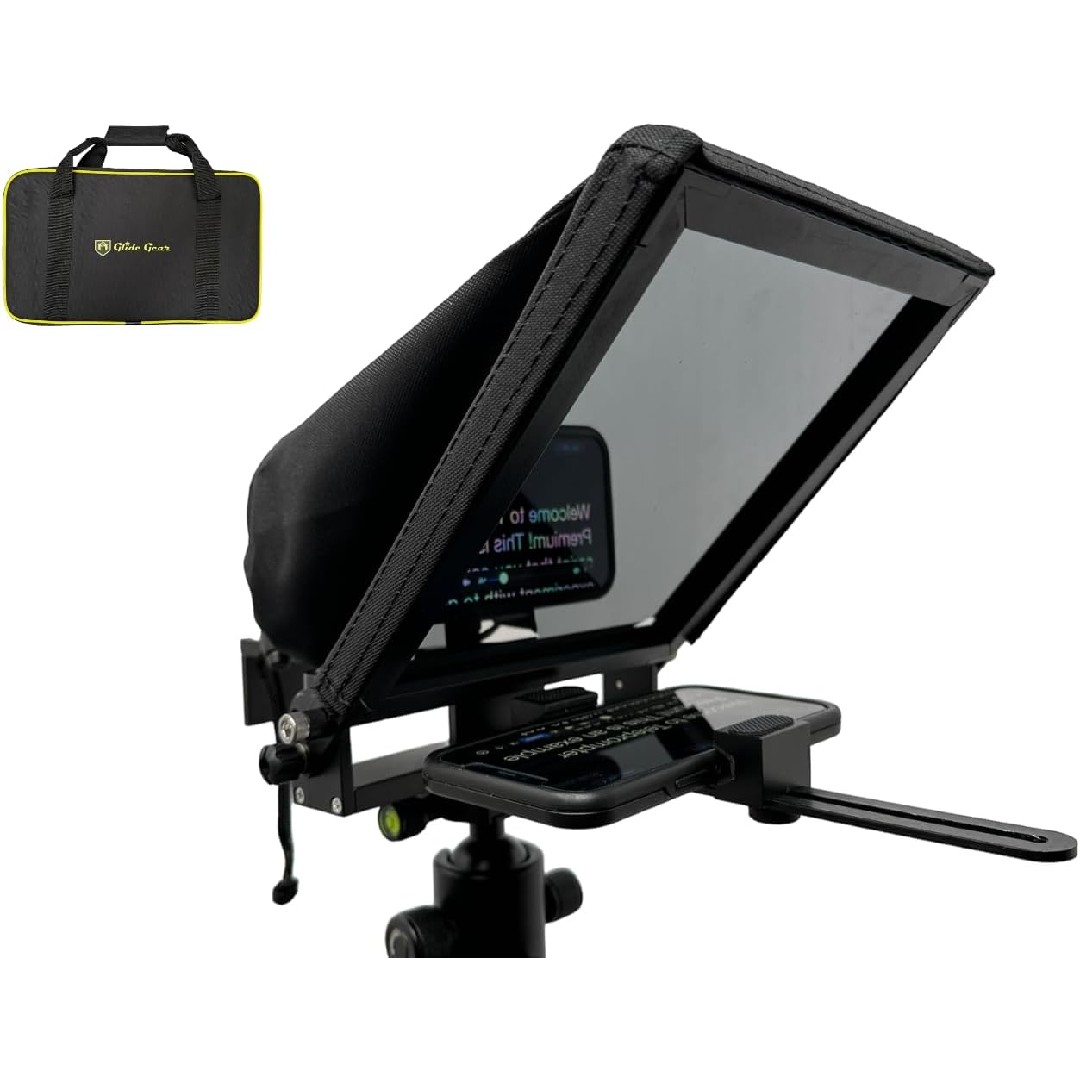 Glide Gear TMP100 teleprompter review: speak into the camera
