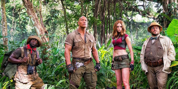 The video game cast of Jumanji: Welcome to the Jungle