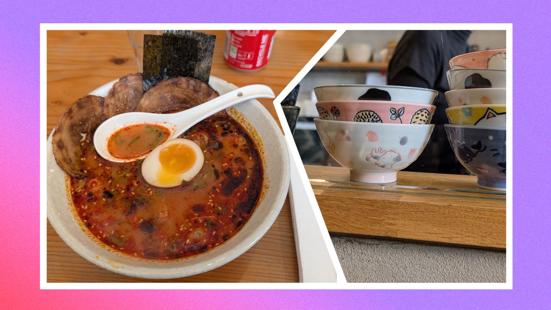 Ramen from Menya Ramen House 