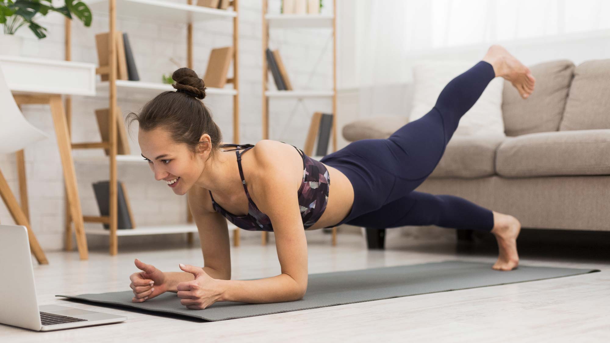 yoga mat exercises for beginners