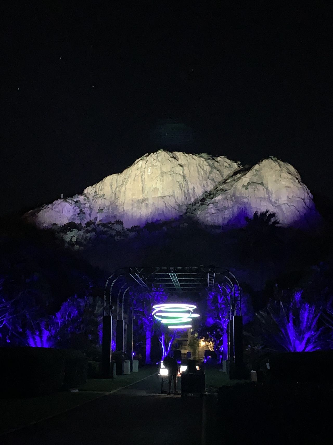AGB Events HALO Townsville Castle Hill and chandelier