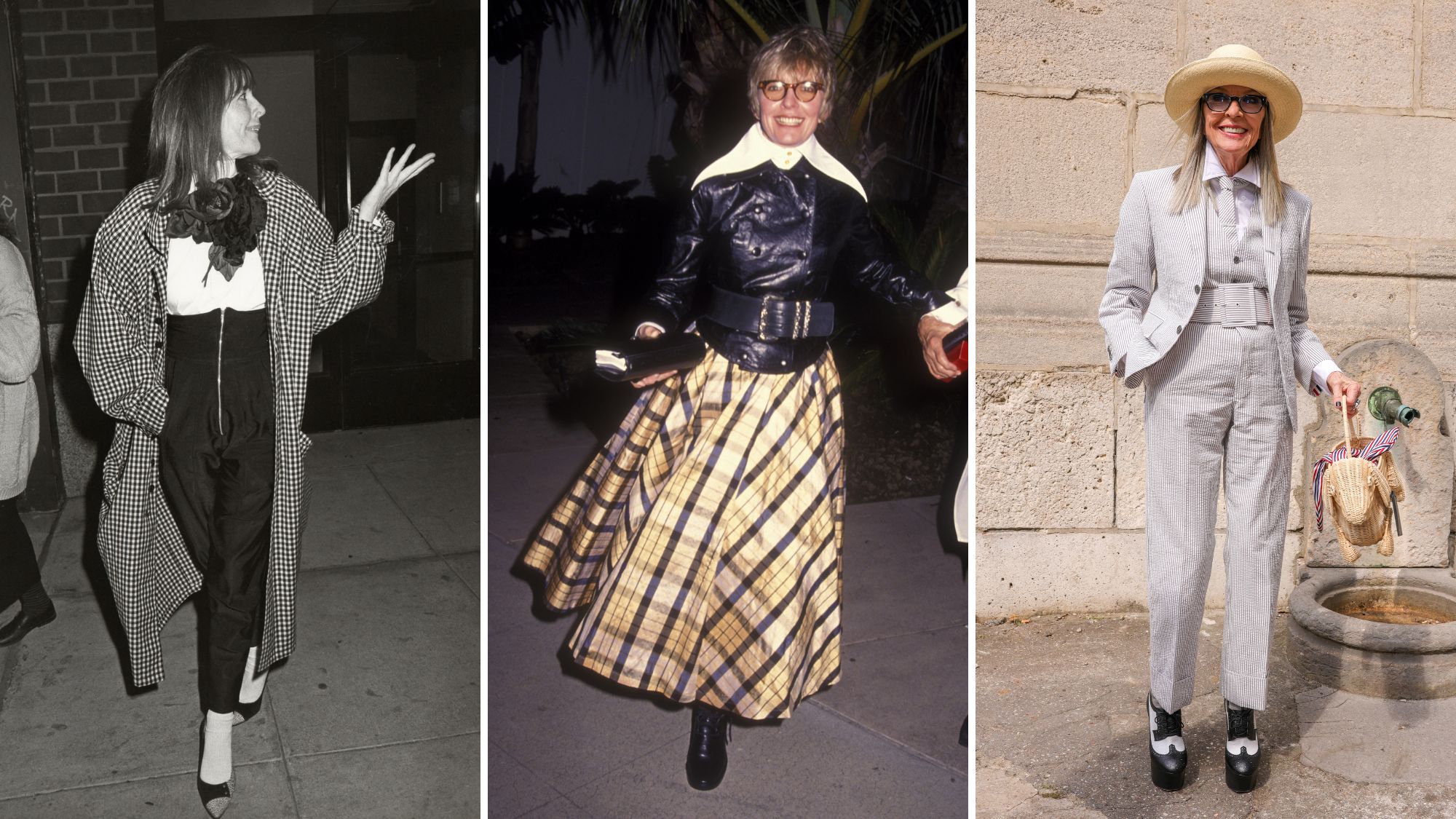 Diane Keaton's style evolution