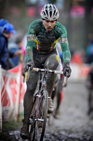 Nys has been waiting for a muddier day to take his revenge on Pauwels, and today proved to be just the ticket.