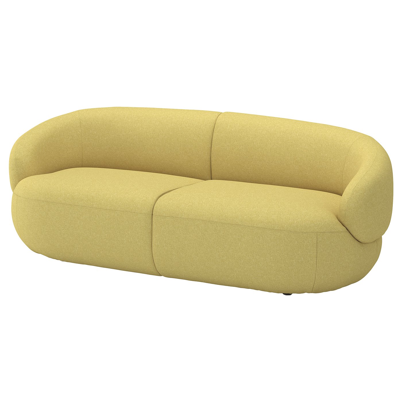 Lilles&amp;Auml;ter 3-Seat Sofa - Gunnared Bright Green-Yellow