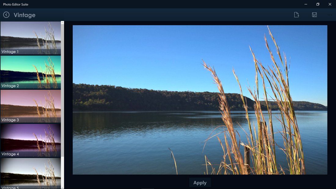 Photo Editor Suite, a simple photo effects app for Windows 10 PC ...