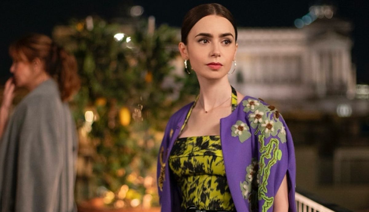 Lily Collins as Emily in Emily in Paris season 4 episode 10