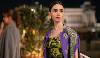 Lily Collins as Emily in Emily in Paris season 4 episode 10