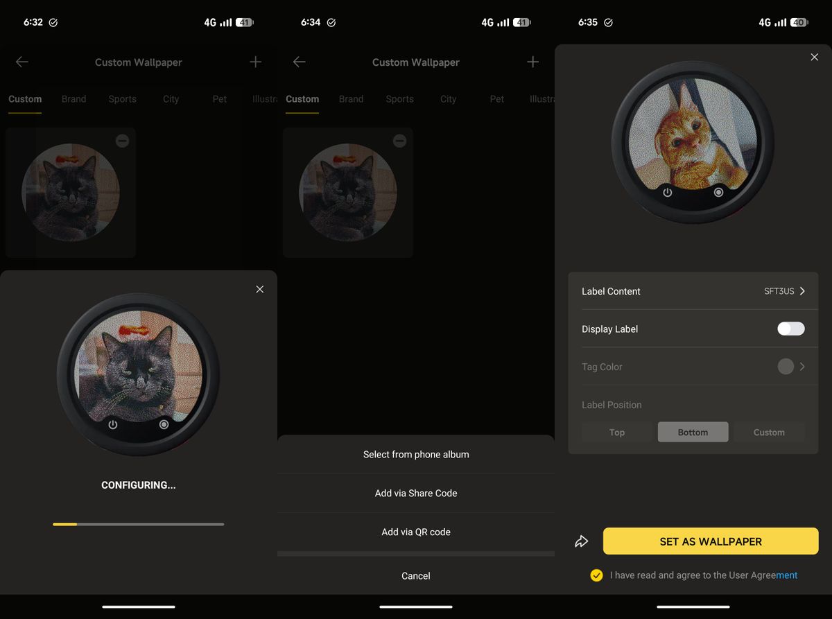 Insta360 Mic Pro app screenshots