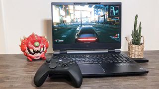 Acer Predator Helios 300 on desk