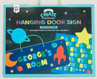 2. Design Your Own Door Sign - View at  Matalan