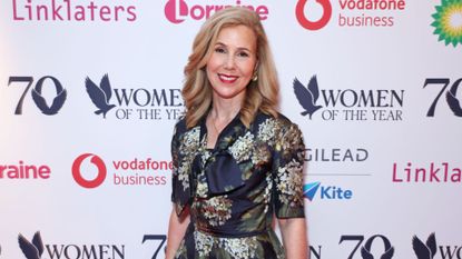 Sally Phillips attends the Women of the Year Lunch and Awards at Royal Lancaster Hotel 