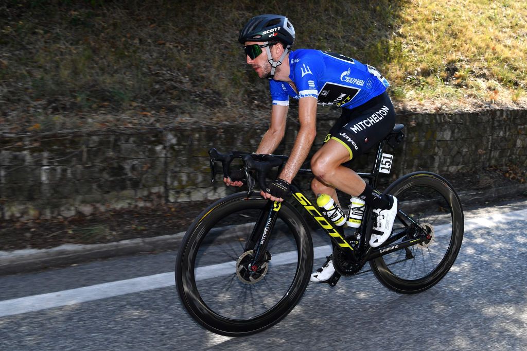 Simon Yates (Mitchelton-Scott) leads the overall classification at Tirreno-Adriatico